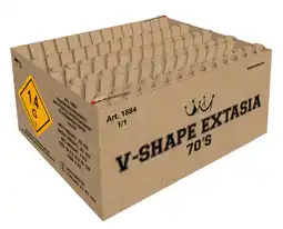 Vuurwerk Expert V-Shape Extasia aanbieding