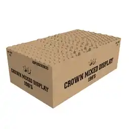 Vuurwerk Expert Crown Mixed Display 198 shots aanbieding