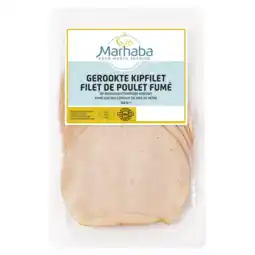 Albert Heijn Marhaba Gerookte kipfilet aanbieding