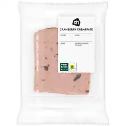 Albert Heijn AH Cranberrypate aanbieding