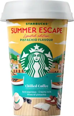 Albert Heijn Starbucks Summer escape pistachio flavour aanbieding