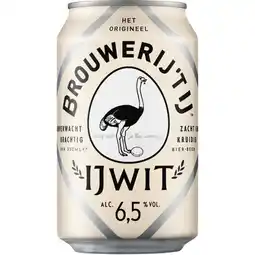 Albert Heijn Brouwerij 't IJ IJwit aanbieding