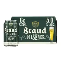 Albert Heijn Brand Pilsener 6-pack aanbieding