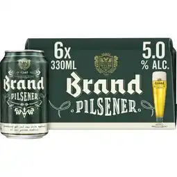 Albert Heijn Brand Pilsener 6-pack aanbieding