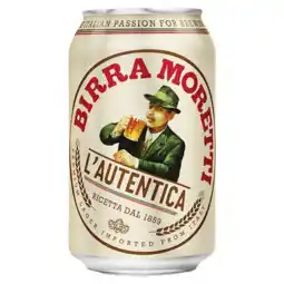 Albert Heijn Birra Moretti L'autentica bier aanbieding