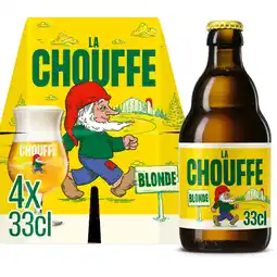 Albert Heijn La Chouffe Blond 4-pack aanbieding
