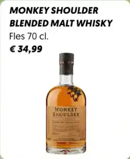 Dekamarkt Monkey shoulder blended malt whisky aanbieding
