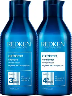 Bol.com Redken Extreme Shampoo 300ml & Conditioner 300ml – Voordeelverpakking aanbieding