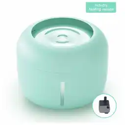 Pets Place Petlux Drinkfontein Met Filter - Kattendrinkbak - Ø20x15 cm Groen M aanbieding