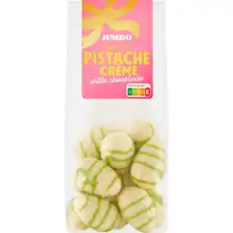 Jumbo Jumbo Luxe Paaseitjes Pistache Crème Witte Chocolade 150 g aanbieding