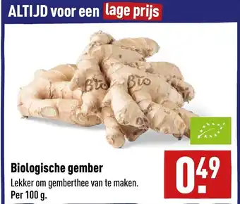 ALDI Biologische gember 100g aanbieding