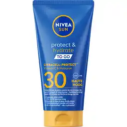 Jumbo NIVEA SUN Protect & Hydrate To Go SPF30 50ml aanbieding