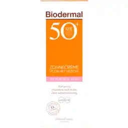Jumbo Biodermal Gevoelige Huid Zonnecrème SPF 50+ 50 ML aanbieding