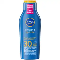 Jumbo Nivea Sun Protect & Hydrate Melk Spf30 400ML aanbieding