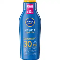 Jumbo Nivea Sun Protect & Hydrate Melk Spf30 400ML aanbieding