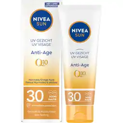 Jumbo Nivea Sun UV Gezicht Anti-Age & Anti-Pigmentvlekken SPF 30 Hoog 50 ML aanbieding