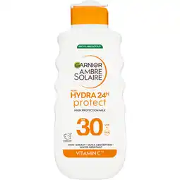 Jumbo Garnier Ambre Solaire Hydraterende Zonnemelk SPF 30 aanbieding