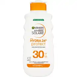 Jumbo Garnier Ambre Solaire Hydraterende Zonnemelk SPF 30 aanbieding