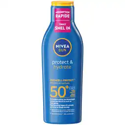 Jumbo Nivea Sun Protect & Hydrate Zonnebrand SPF 50 200 ML aanbieding