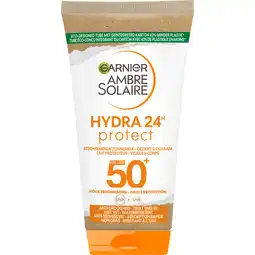 Jumbo Garnier Ambre Solaire Beschermende Zonnemelk SPF 50+ 50 ML aanbieding
