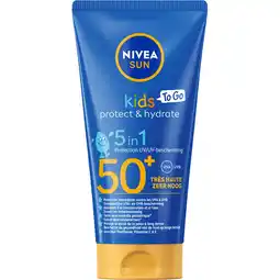 Jumbo NIVEA SUN Kids To Go Protect & Hydrate 5in1 UV-bescherming SPF50+ 50ml aanbieding
