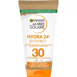 Jumbo Garnier Ambre Solaire Beschermende Zonnemelk SPF 30 Reisformaat 50 ml aanbieding