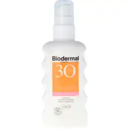 Jumbo Biodermal Gevoelige Huid Zonnespray SPF30+ 175 ML aanbieding