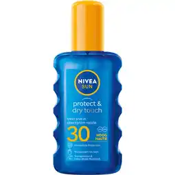 Jumbo NIVEA SUN Protect & Dry Touch SPF30 200ml aanbieding