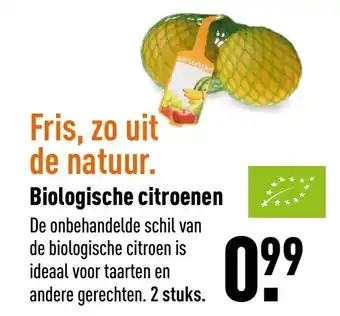 ALDI Biologische citroenen aanbieding