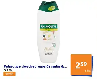 Action Palmolive douchecrème Camelia &... aanbieding