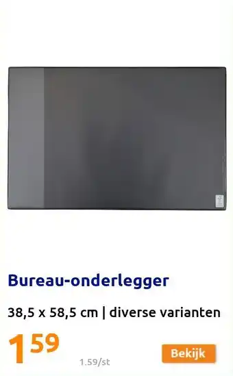 Action Bureau-onderlegger aanbieding