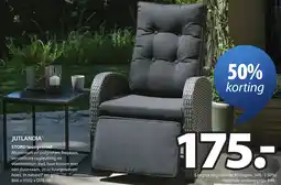 Jysk JUTLANDIA STORD loungestoel aanbieding