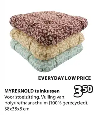 Jysk MYREKNOLD tuinkussen aanbieding