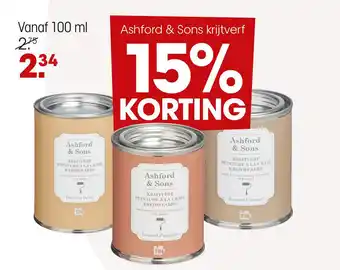 Kwantum Ashford & Sons krijtverf aanbieding