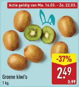ALDI Groene kiwi's aanbieding