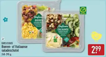 ALDI Daylicious Boeren of Italiaanse Saladeschotel aanbieding