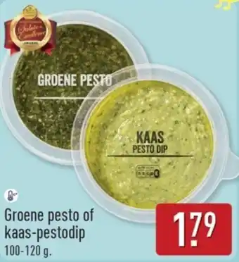 ALDI Groene Pesto of Kaas Pesto Dip aanbieding