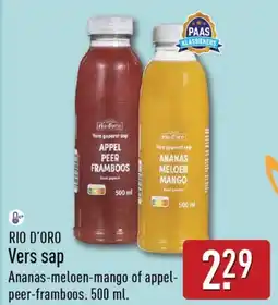 ALDI Rio d'oro Vers sap aanbieding