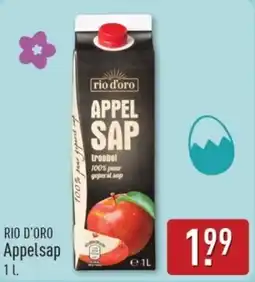 ALDI Rio D'Oro Appelsap aanbieding