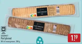 ALDI Gourmet Partybrood aanbieding
