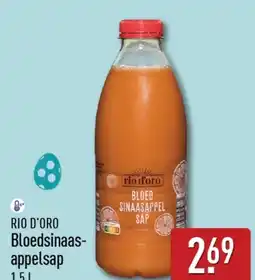 ALDI Rio d'oro bloedsinaas- appelsap aanbieding