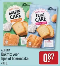 ALDI Albona Bakmix voor Fijne of Boerencake aanbieding