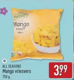 ALDI All Seasons Mango Vriesvers aanbieding