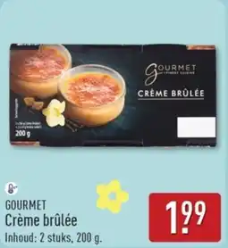 ALDI Gourmet Crème Brûlée aanbieding