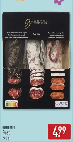 ALDI Gourmet fuet aanbieding
