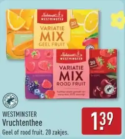 ALDI Westminster Vruchtenthee aanbieding