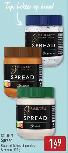 ALDI Gourmet Spread aanbieding