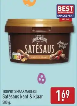 ALDI Trophy Smaakmakers Satésaus Kant & Klaar aanbieding