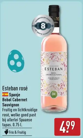 ALDI Esteban Rosé aanbieding