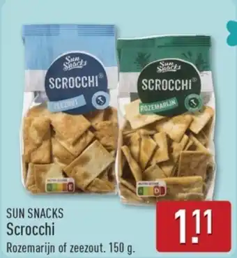 ALDI Sun Snacks Scrocchi aanbieding